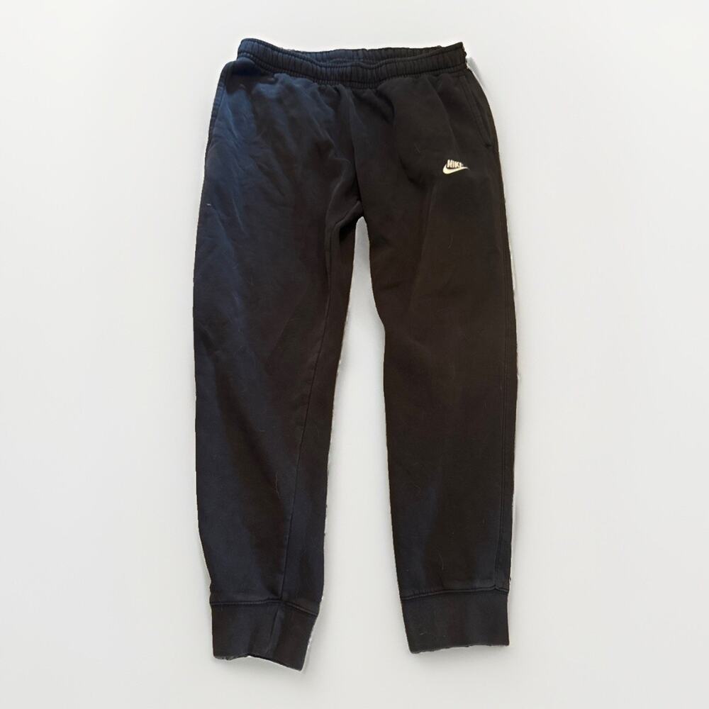 Black Nike Cuffed Sweatpants